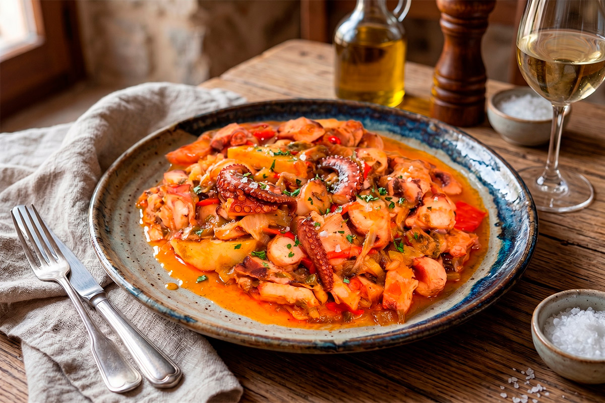 Frita de pulpo - Forn Can Bufí